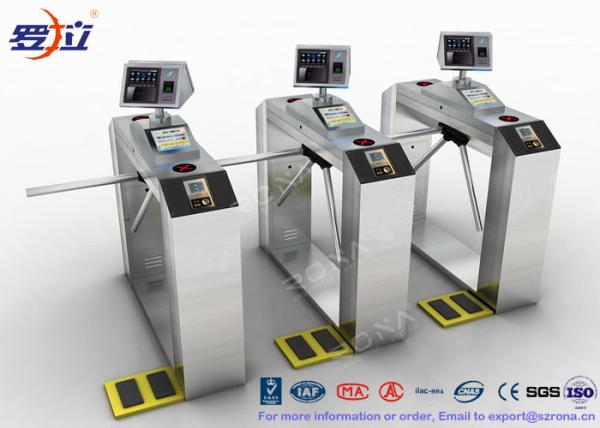 Pedestrian Facial Recognition Turnstile ESD Fingerprint Access Control Barriers