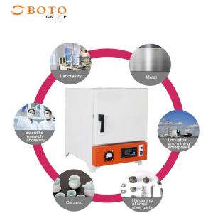 Wholesale Double Platinum Rhodium Thermal Couple Electric Muffle Vacuum Furnace for Laboratory Material Testing from china suppliers