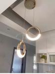 Luxury Crystal Chandelier For Staircase Led Home Decor Light Fixture Modern