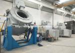 Oil Fired Metal / Aluminum Melting Furnaces With Pipe Burning System 350KG