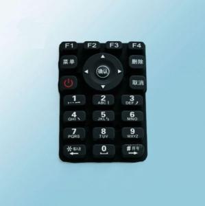 Wholesale Chemical Resistance Custom 80 Shore A Laser Etching Keyboard from china suppliers