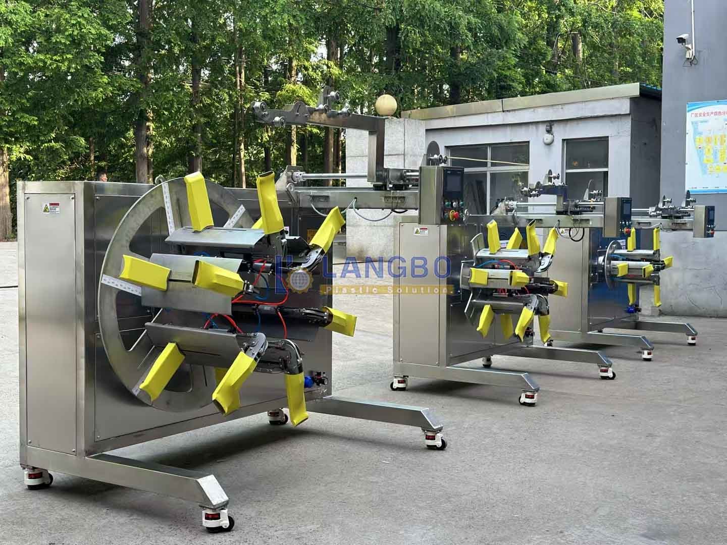 16-110mm Plastic HDPE PE Pipe Corrugated Pipe Winder Coiler Winding Machine