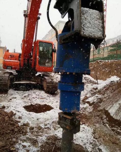 Quality Power Hydraulic Earth Auger For 500 mm Max Auger Diameter Clay / Shale Drilling for sale