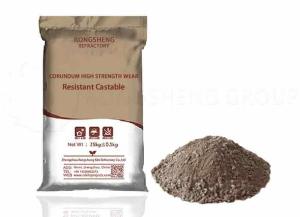 Wholesale High Strength Wear Resistant Corundum Refractory Castable from china suppliers