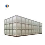 Rubber Strip Food Resins Raw Material FRP 100m3 Water Tank for Drinking Water