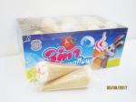 Ice Cream Shape White Marshmallow / Gourmet Marshmallows In Crispy Ice Cream