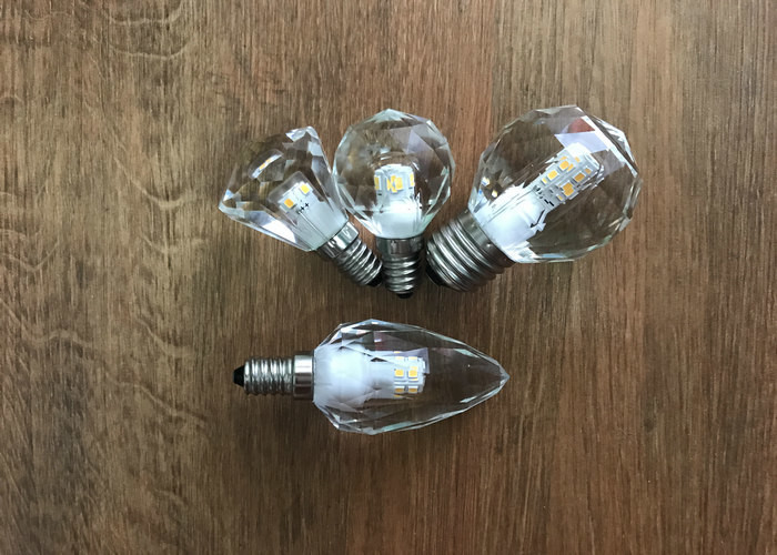 3000k E27 Led Candle Bulb , 4.3w Led Candle Lamp 430lm High Color Rendering