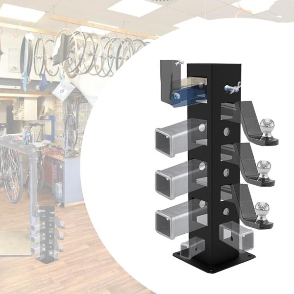 1" 1.25" 2" Hitch Storage Rack Collector Heavy-duty Metal Garage 9 Hitch Storage