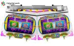 Thrilling Lottery Ticket Redemption Machine Double Playing Music Drumming Game