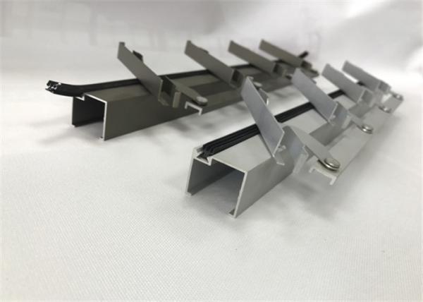 Quality 6000 Series Cnc Machined Aluminum Parts , Aluminum Window Louvers WIth Punching for sale