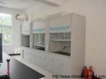 Physiochemical Floor Mounted Fume Hood , Height 2.35M Fume Cupboard Chemistry