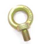 JIS 1168 Galvanized Yellow Zinc Eye Bolt with Drop Forged Construction and ZINC