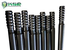 Wholesale Extension Top Hammer Threaded Drill Rod For Mining / Tunnel Drilling Carbon Steel from china suppliers