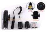 Handgun Mountable Tactical Flashlight / Powerful Mini Tactical Flashlight