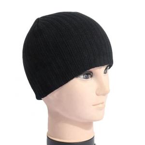 China Warm Thick Soft Stretch Slouchy Beanie Skull Cap For Men Women on sale
