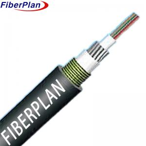 China GYXTS Armored Outdoor Rated Fiber Optic Cable on sale