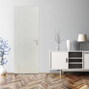 Wholesale 22 Inch Solid Wood Modern Interior MDF Panel Doors Simple Teak Wood Door from china suppliers