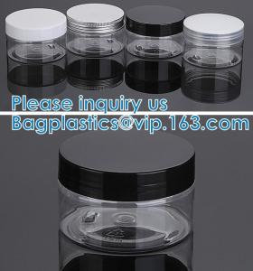 Wholesale Mini Canning Jars With Black Lids, glass storage jar container Cosmetic, Lotion, Cream, Makeup from china suppliers