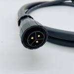 Grid Tied 5m AC Solar Panel Wire Cable 4mm Micro Inverter Copper Black