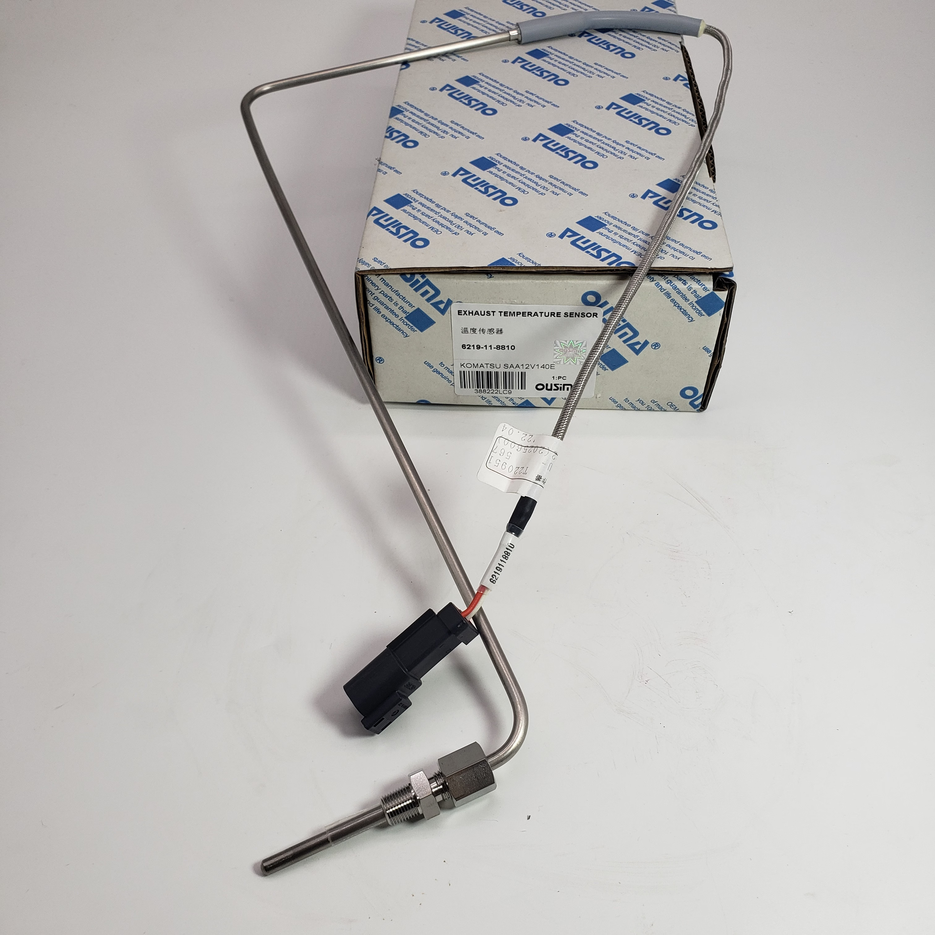 Exhaust Temperature Sensor 6219-11-8810 For KOMATSU SAA12V140E