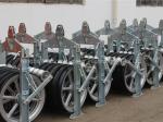 Construction Works Large Diameter Conveyer Equipment Power Cable Pulley Block