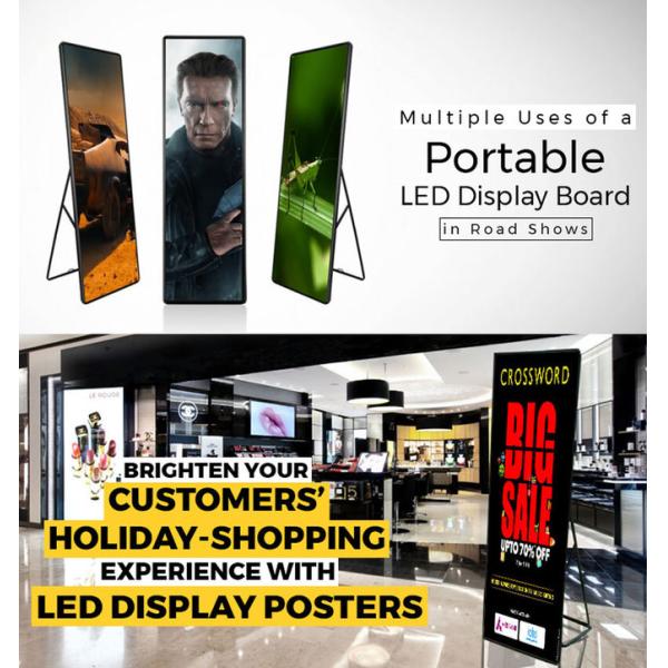 Wide Viewing Angle Front Service LED Display P1.9 Aluminum Panel High Resolution