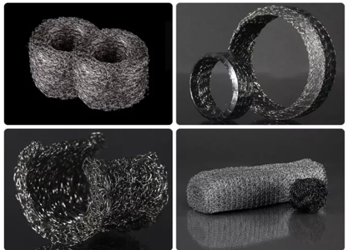 Od23mm Id 15mm Versatile Compressed Knitted Wire Mesh For Multiple Industrial