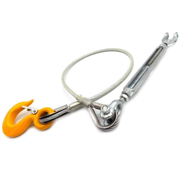 Galvanized Steel Wire Rope Cable Rigging Assembly Reinforced Ferrule Steel Wire