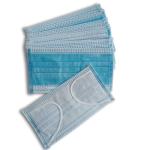 Antibacterial Disposable Medical Mask , Disposable Earloop Face Mask Dust Resist