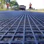 Earthwork Products Biaxial Glass Fiber Fiberglass Geogrid for Parking Lot and