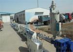 380 V high speed Plastic Extrusion Line , PVC Twin Pipe Production Line