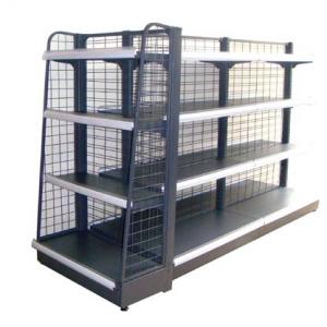 Wholesale Commercial Wire Rack Storage Shelves , Metal Wire Shelving 0.8mm Top Cover from china suppliers