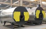 Double Layer Hot Oil Boiler , Instant Hot Water Oil Boiler Low Pollutant