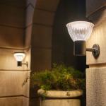 4.5W LED Modern Outdoor Solar Wall Lights For Courtyards Villas