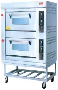 China Gas 220V Electric Baking Ovens RQL-24BQ With Two Layer For Commercial Kitchen on sale
