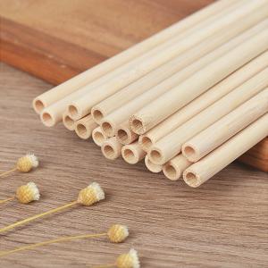 Wholesale Eco Friendly Reusable Bamboo Drinking Straw For Party Coffee Tea Beverage 10cm 12cm from china suppliers