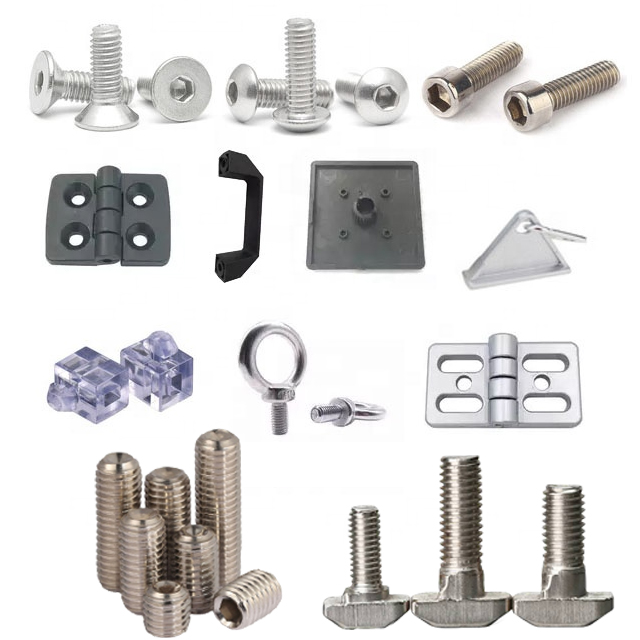 Aluminium Profile Connectors Corner Angle Bracket