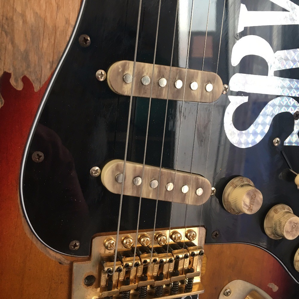 High Quality Electric Guitar SRV Vintage Artifacts Real ST photos Free shipping