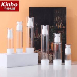 China Travel Cosmetic Airless Bottle 15-120ml Airless Pump Spray Bottle Serum Container on sale
