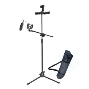 Wholesale Live Broadcasting Adjustable Stand Holder Microphone Bracket Floor 360 Degree from china suppliers