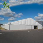 20x40m Side Height 4m Outdoor Warehouse Tents Solid Wall Storage Canopy
