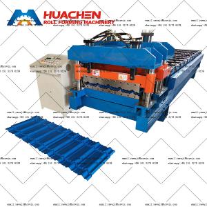 Wholesale 1000mm Beautiful Color Glazed Tile Making Machine For PPGI / GI from china suppliers