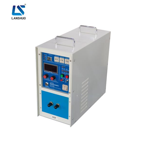 Electric Portable 16kw Small Induction Melting Furnace Gold Stainless Steel