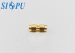 SMA Male To SMA Male RF Coax Adapter With Brass Material