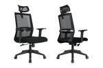 Modern 360 Degree Swivel Computer Mesh Chairs Fixed Lumbar