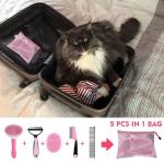 Dog Brush Grooming Kit 5 In 1 Shedding - Dog Grooming Dog Brush for Shedding