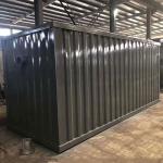 Integrated Sewage Treatment System With Spray Paint