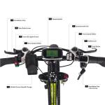 US EU STOCK 26 inch fat tyre electric cycle Long Range 1000w 17ah Lithium