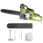2.4 KW Wood Cutting 54 CC Gas Chain Saw Gasoline Power