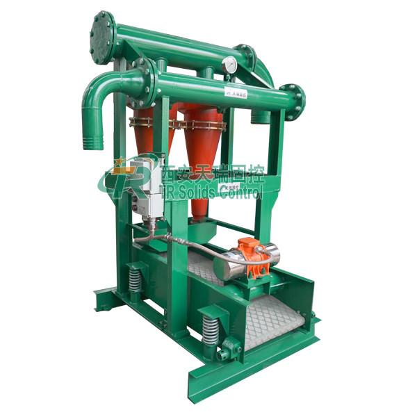 Trenchless Tunneling Construction Drilling Mud Desander 0.25-0.4Mpa Working